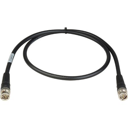 Get larger image of Laird RG6 4694R-B-B-BK-003 12G-SDI/4K UHD Single Link BNC Cable - 3 Foot Black
