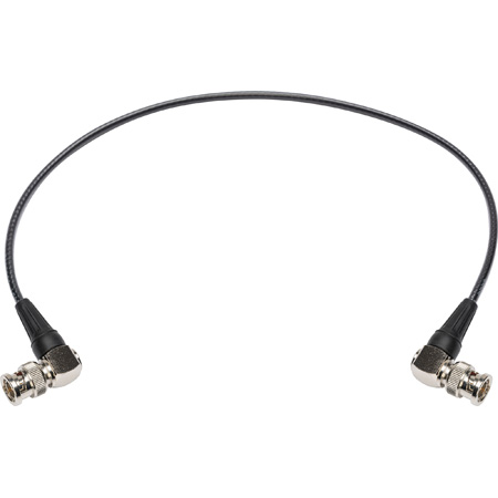 Get larger image of Laird Mini-RG59 12G-SDI/4K UHD Right Angle BNC to Right Angle BNC Single Link Cable - Black