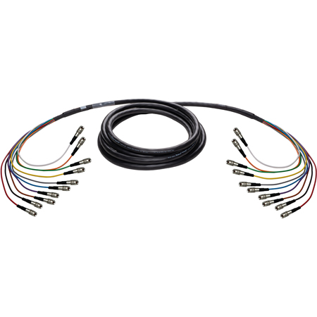 Get larger image of Laird 4855R10-DIN Mini RG-59 DIN Male 12G-SDI/4K UHD Belden 10-Channel Snake Cable - 10 Foot