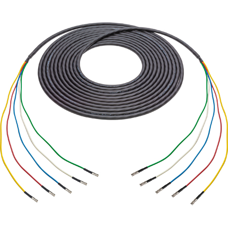 Get larger image of Laird 4855RX5-D-MB-003 Belden 4855RX5 Male 12G DIN to Male HD-BNC 5-Channel Cable - 3 Foot