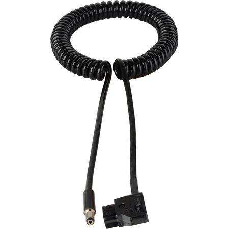 Get larger image of Laird Right Angle D-Tap/Power Tap to 2.1mm DC Plug Power Cable - Coiled 1-3 Foot