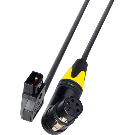 Get larger image of Laird PowerTap to Right Angle 4-Pin XLR Female 12V DC Power Cables