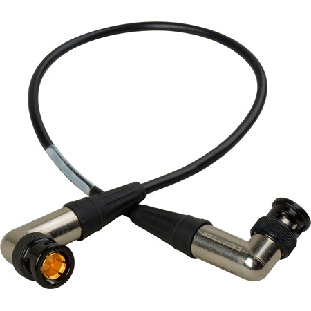 Get larger image of Laird BMD-BRABRA-1 3G-SDI Right Angle BNC to Right Angle BNC Video Cable - Black - 1 Foot