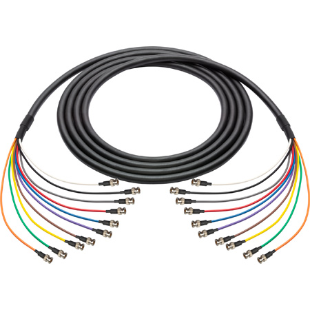 Get larger image of Laird BNC-10SNK 3G/HD-SDI 10-Channel BNC Thin Profile 23AWG Snake Cable