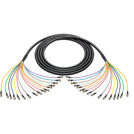 Get larger image of Laird BNC-16SNK 3G/HD-SDI 16-Channel BNC Thin Profile 23AWG Snake Cable