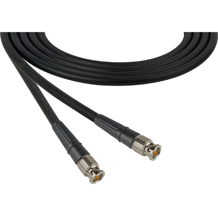 Get larger image of Laird CB-CB-18IN-BK Canare LV-61S RG59 BNC to BNC Video Cable - 18 Inch Black