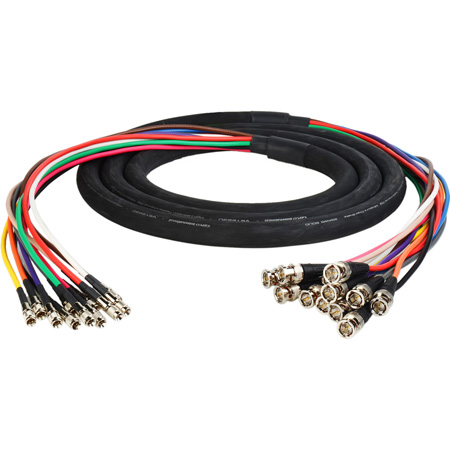 Get larger image of Laird 3G/HD-SDI Gepco VS12230 12-Channel DIN1.0/2.3 Male to BNC Male Video Adapter Snake Cables