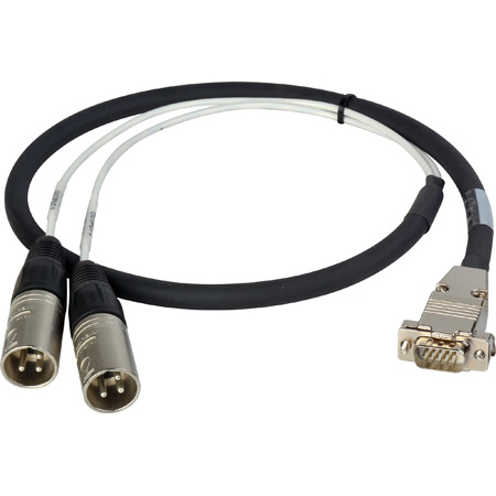 Get larger image of Laird ED-BE-2XM-003 Premium HD15 to XLR Male Analog Audio I/O Breakout Cable for Ensemble Designs BrightEye 54