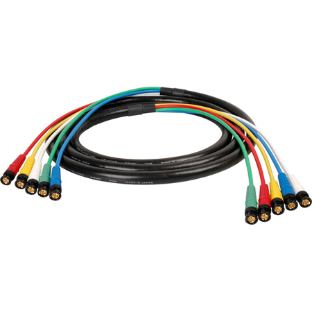 Get larger image of Laird HDTV 5-Channel BNC Component RGB Cables