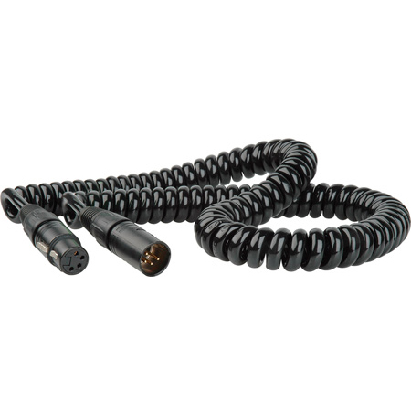Get larger image of Laird Heavy Duty 4-Pin XLR-M To 4-Pin XLR-F 16AWG High Coiled Power Cables
