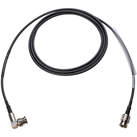 Get larger image of Laird Canare 12G-SDI L-2.5CHD Ultra Slim Mini-RG59 Cable with Canare 75-Ohm Male BNC to Right Angle BNC - 1 Foot