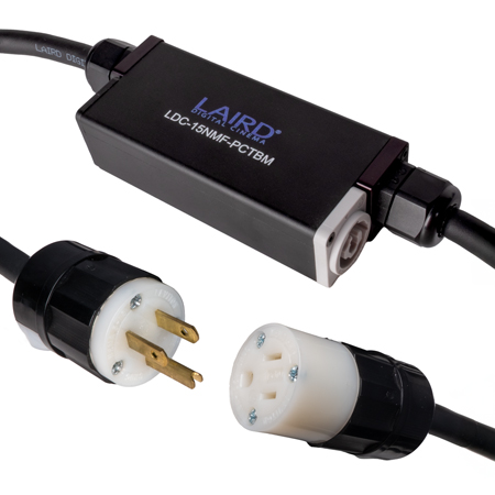 Get larger image of Laird 15NMF-PCTBM 15-Amp Power Distribution Box Edison to One (1) Edison Female and One (1) Neutrik powerCON Type B