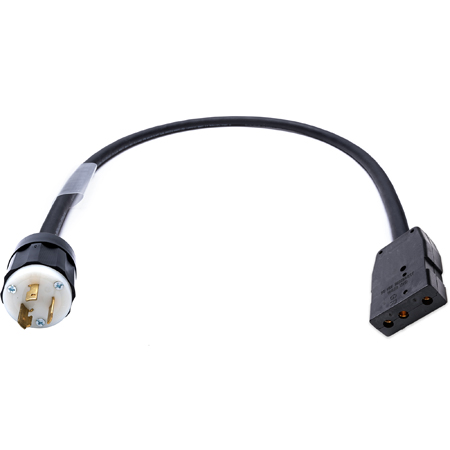 Get larger image of Laird 20 Amp Twistlock Plug to Female Stage Pin Power Adapter Cable - 2 Foot