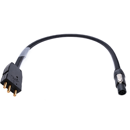 Get larger image of Laird Bates Style Male Stage Pin to powerCON TRUE1 TOP Female Power Adapter Cable - 2 Foot