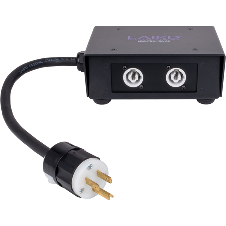 Get larger image of Laird LDC-PBK-15A-05 Edison 15-Amp Power Distribution Box to One (1) Edison and Four (4) Neutrik powerCON Type B Outputs