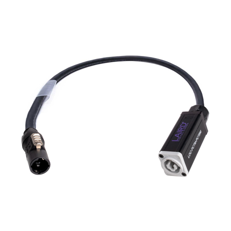 Get larger image of Laird powerCON TRUE1 Male to powerCON Type B NAC3MPXXB AC Power Adapter - 2 Foot