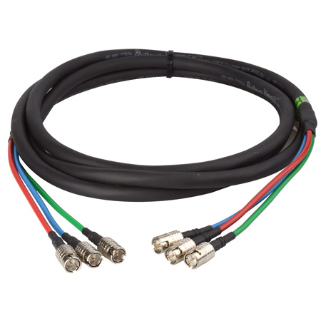 Get larger image of Laird MBCP-7787A-10 Belden 7787A Sub-Mini 3-Channel HD-SDI Cable Snake w/ Canare Slim Series BNC Connectors - 10 Foot