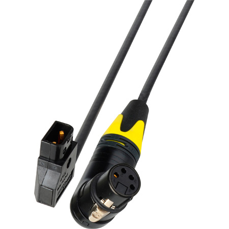 Get larger image of Laird Powertap F to Right Angle Neutrik 4-Pin XLRF Cables