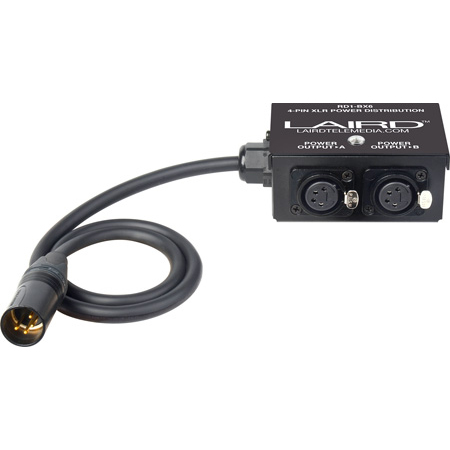 Get larger image of Laird RD1-BX6 12-Volt Twin Output 4-Pin XLR Power Splitter Box