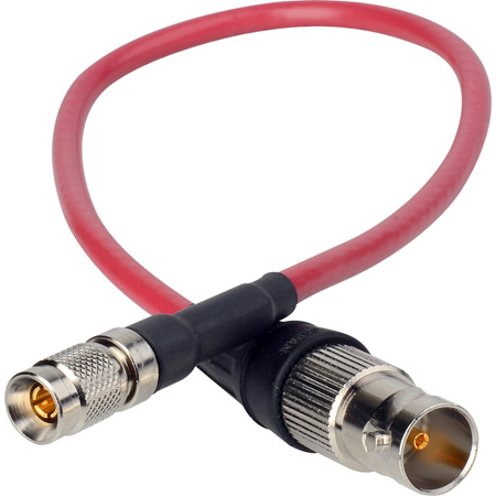 Get larger image of Laird RD1-DINBF-3RD 3G-SDI DIN 1.0/2.3 to BNC Female Adapter Cable - 3 Foot Red