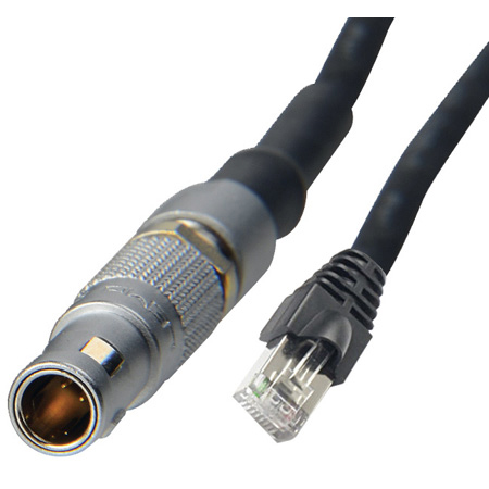 Get larger image of Laird RD1-ENET-03 Red One Ethernet Data Cable - Lemo 9-Pin to RJ45 - 3 Foot