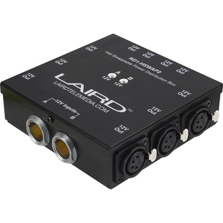 Get larger image of Laird RD1-HSWAP2 10-Output 12-Volt Hot Swap Power Distribution Box