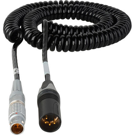 Get larger image of Laird RD1-PWR2-2C Red One 12V DC Power Cable Lemo 2B 6-Pin Male to 4-Pin XLR Male - 2-5 Foot Coiled