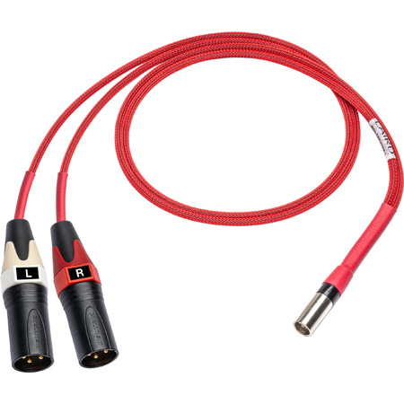 Get larger image of Laird Red One Camera Line Audio Out TA5M to Dual XLR-Male Breakout Cable
