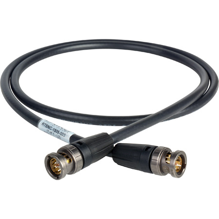 Get larger image of Laird RTBNC-1505-003 6G-SDI 2K UHD Cable w/ Neutrik rearTWIST UHD BNC Connectors & Belden 1505A Cable - 3 Foot