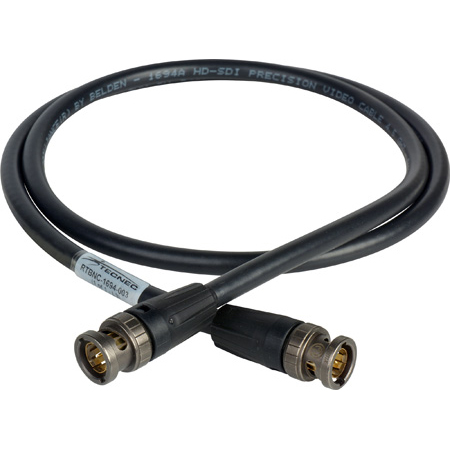 Get larger image of Laird RTBNC-1694-003 6G-2K UHD Cable w/ Neutrik rearTWIST UHD BNC Connectors & Belden RG6 1694A Cable - 3 Foot