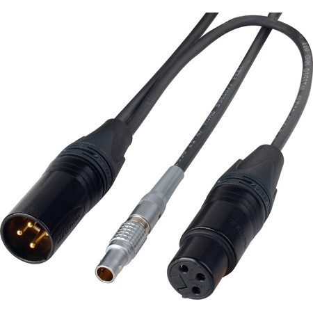 Get larger image of Laird 5-Pin Lemo to XLR Male & XLR Female Time Code Jamming Cables for Equivalent to Sound Devices XL-LX