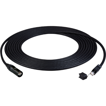 Get larger image of Laird Super Tough Shielded Cat6A Cable with etherCON RJ45 to ProShell RJ45 Locking Connectors - 5 Foot