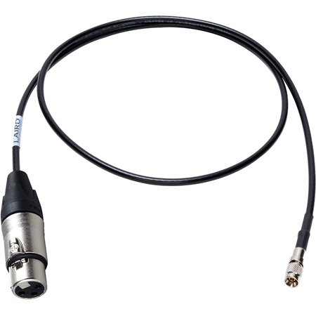 Get larger image of Laird XLF-DIN-003 DIN 1.0/2.3 to XLR-F Time Code Cable - 3 Foot