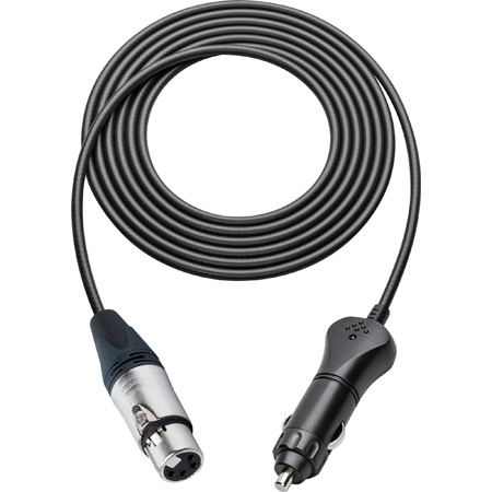 Get larger image of Laird XLR Power Cables 4-Pin XLR Jack To Cigarette Lighter Plug