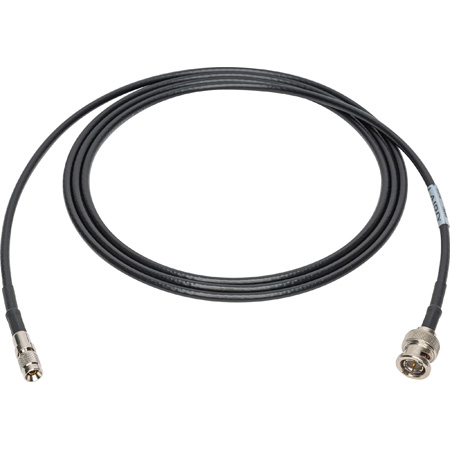 Get larger image of Laird DIN1855-B-1 Belden 1855A RG59 Sub-Mini 3G-SDI DIN 1.0/2.3 to BNC Male Video Adapter Cable - 1 Foot