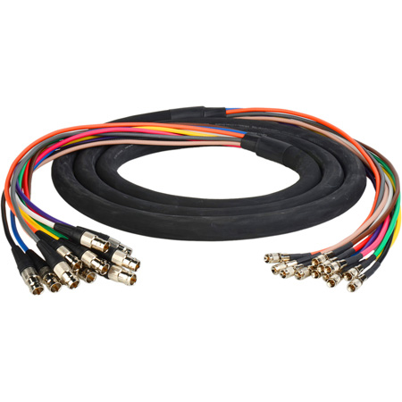 Get larger image of Laird 3G/HD-SDI Gepco VS12230 12-Channel DIN1.0/2.3 to BNC Female Video Adapter Snake Cables