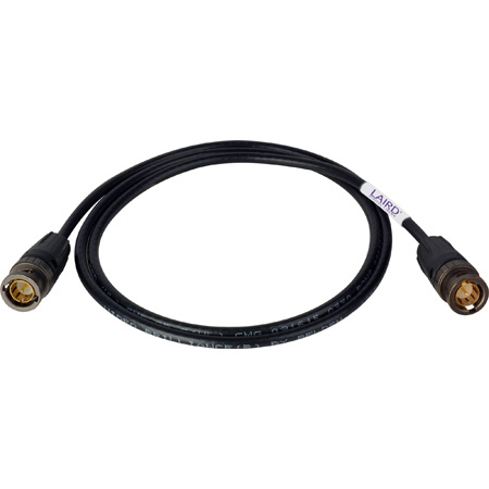 Get larger image of Laird RTBNC-1855-003 6G-SDI 2K UHD Cable w/ Neutrik rearTWIST UHD BNC Connectors & Belden 1855A Cable - 3 Foot